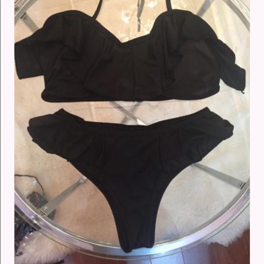 Brand New Ruffled Bikini - Picture 2 of 2
